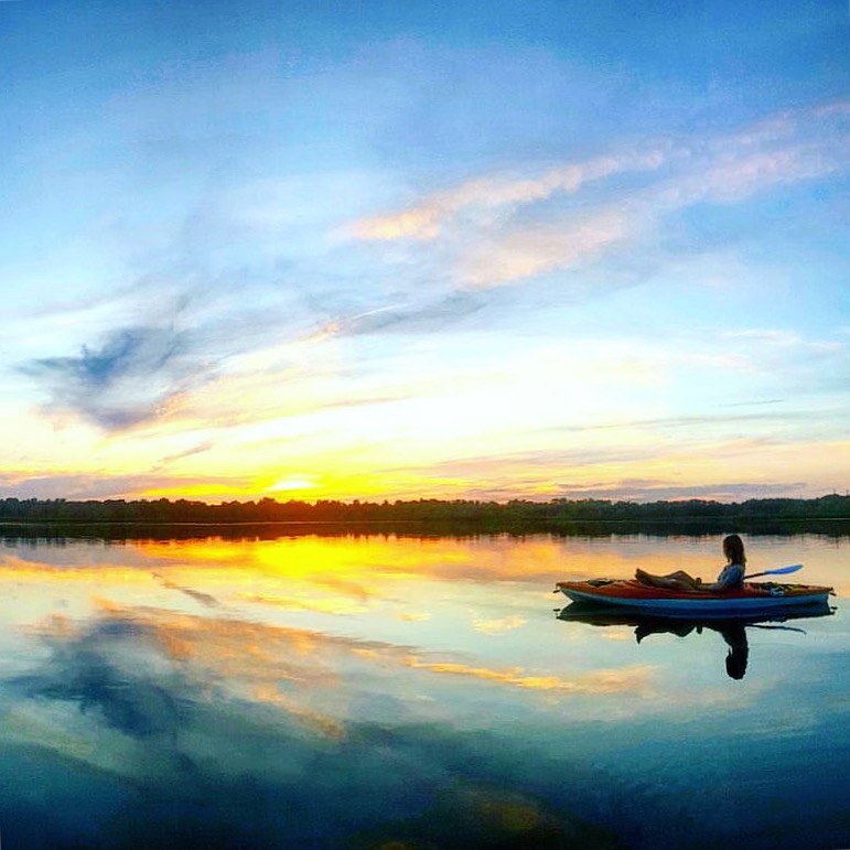 Lake Sixteen Sunset