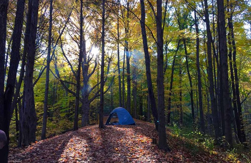 Pinckney State Recreation Area- Green Lake to Blind Lake