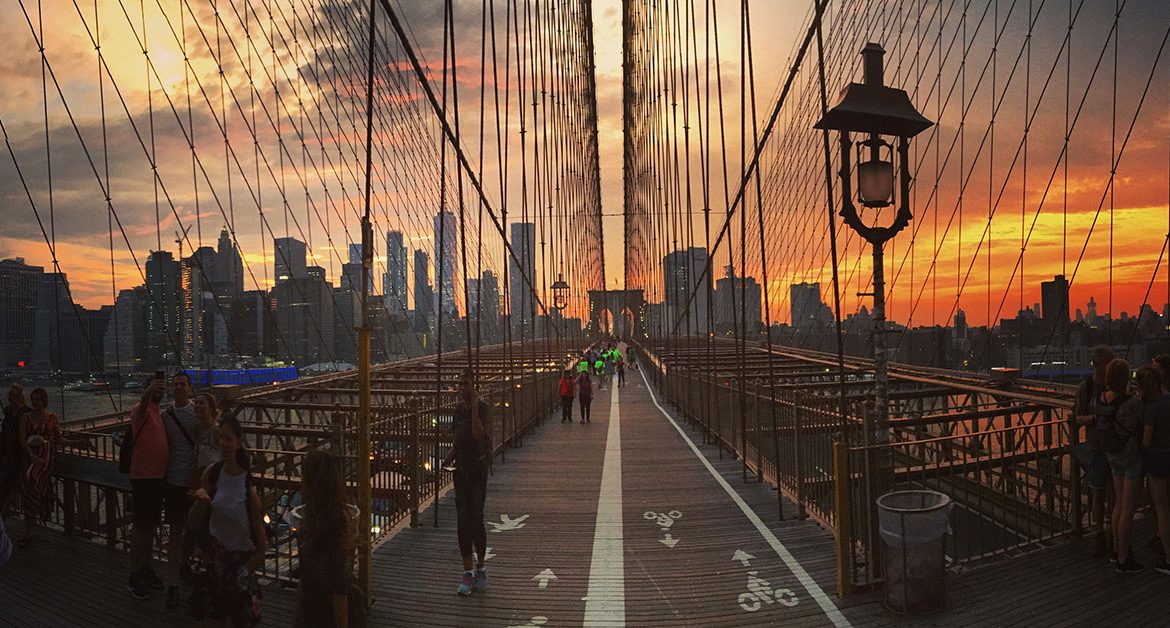 Brooklyn Bridge Sunset