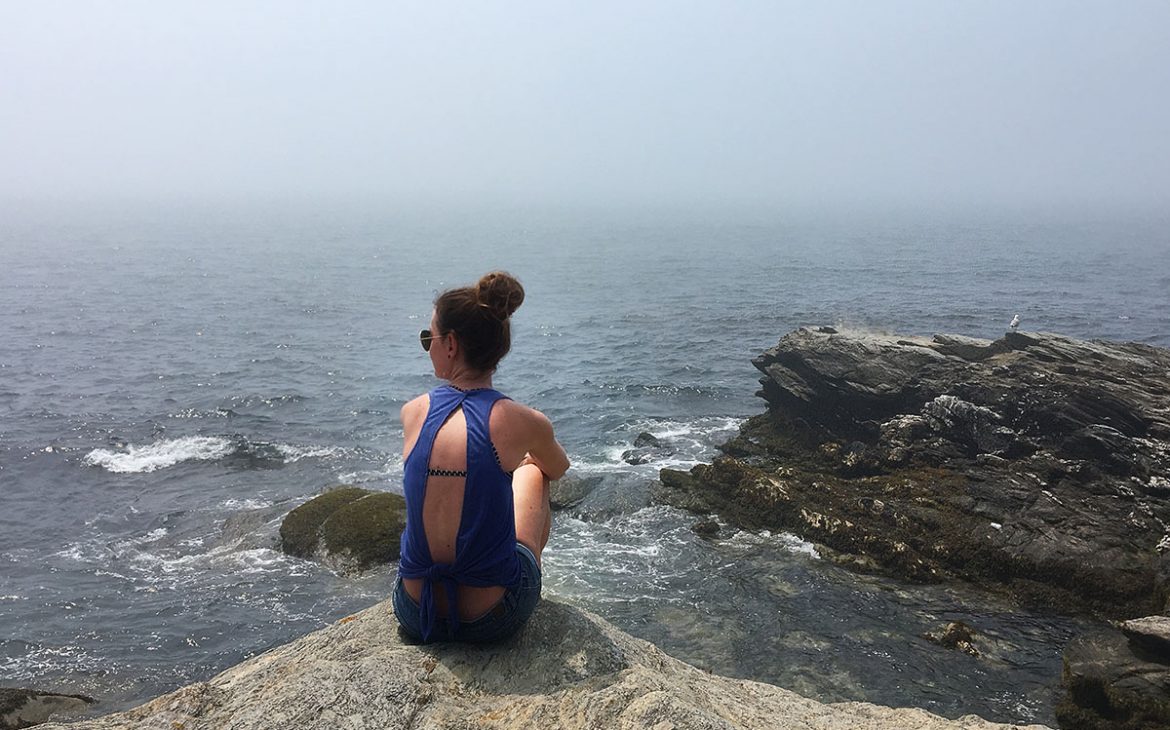 Rhode Island Seaside Cliffs