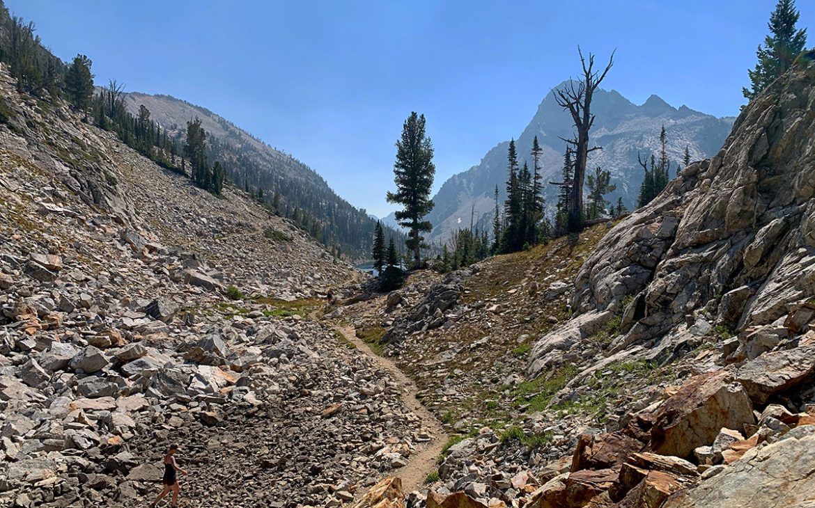 Sawtooth Lake Trail View